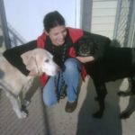 Maggie on the right with Konny and my new boyfriend, Ares!